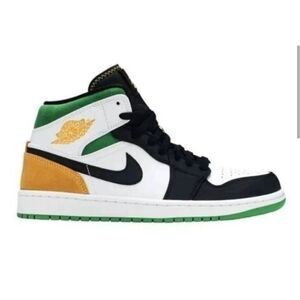 NIKE Air Jordan 1 Retro Mid SE "Oakland" Sneakers Size 10
